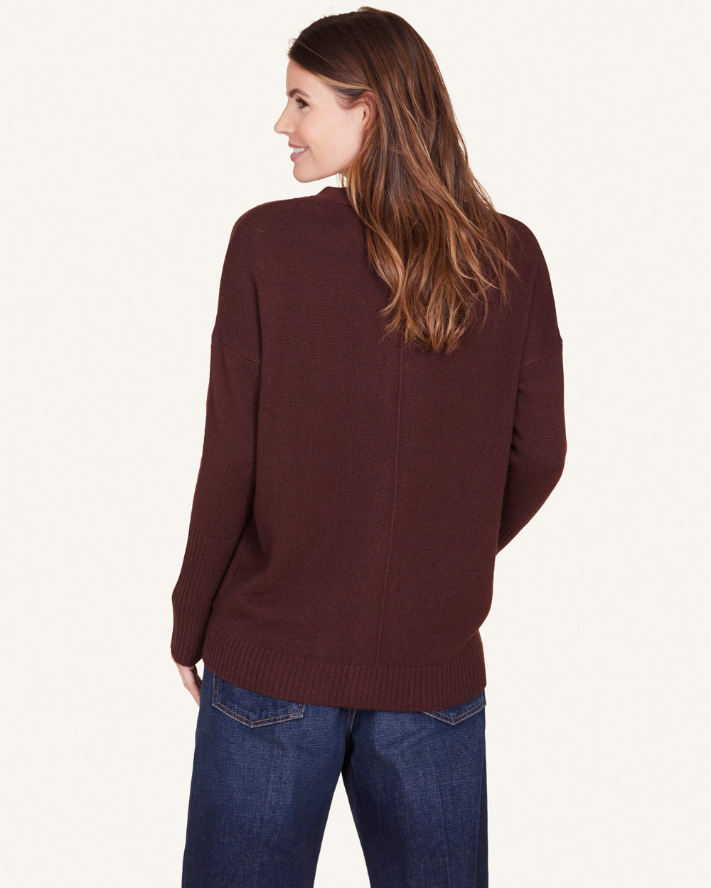 Campbell Cashmere Boyfriend Cardigan