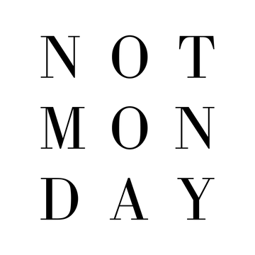 Not Monday logo
