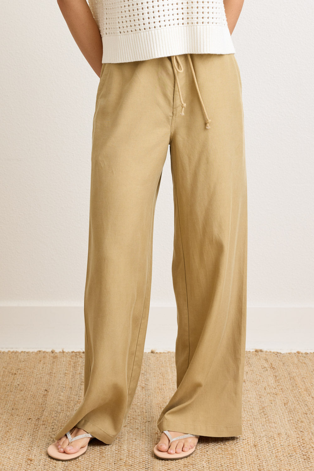 Brynn Tie Front Pant