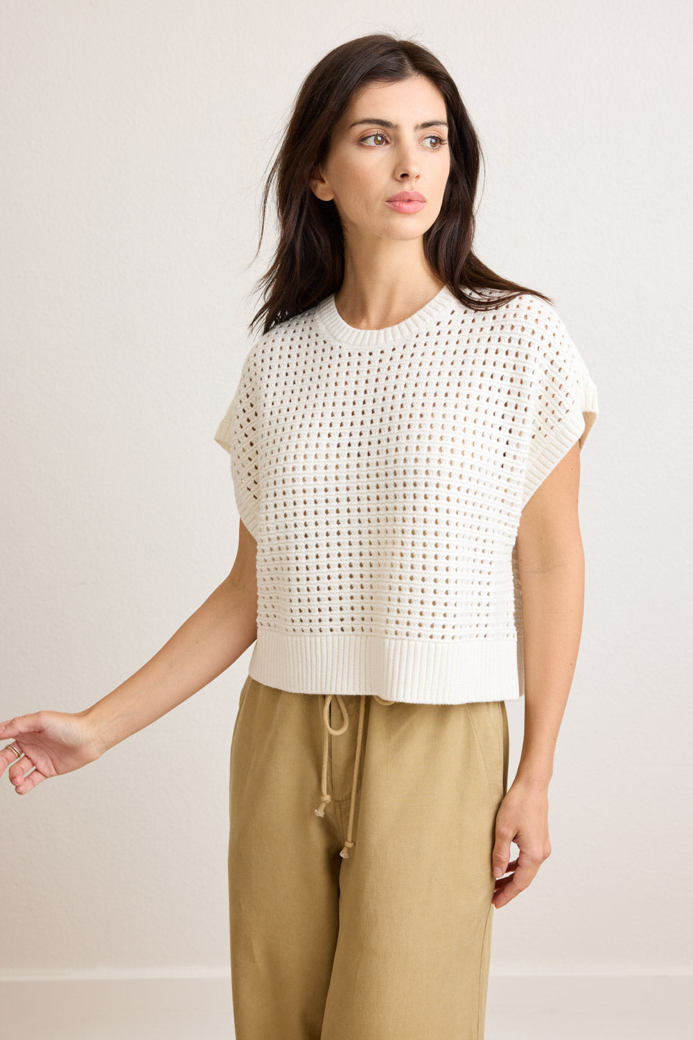 Harlowe Crochet Sweater