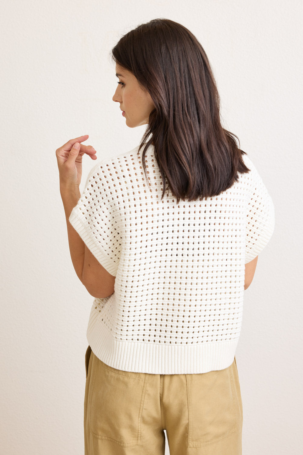 Harlowe Crochet Sweater