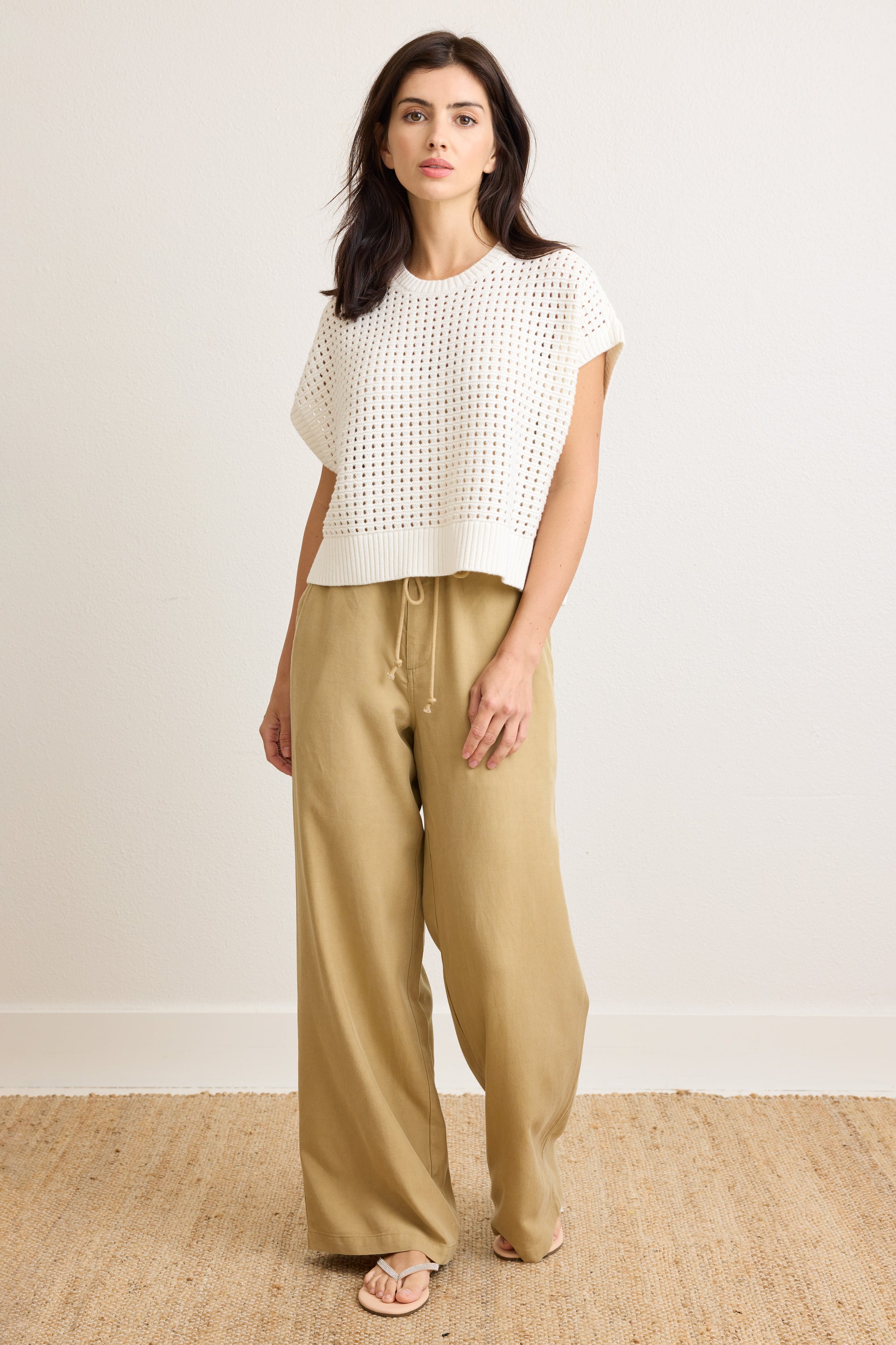 Brynn Tie Front Pant