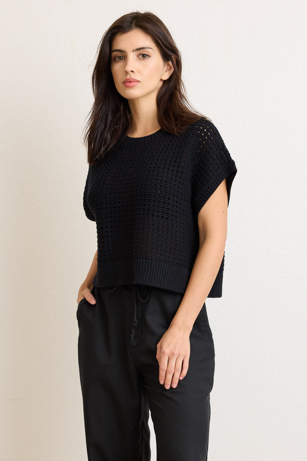 Harlowe Crochet Sweater