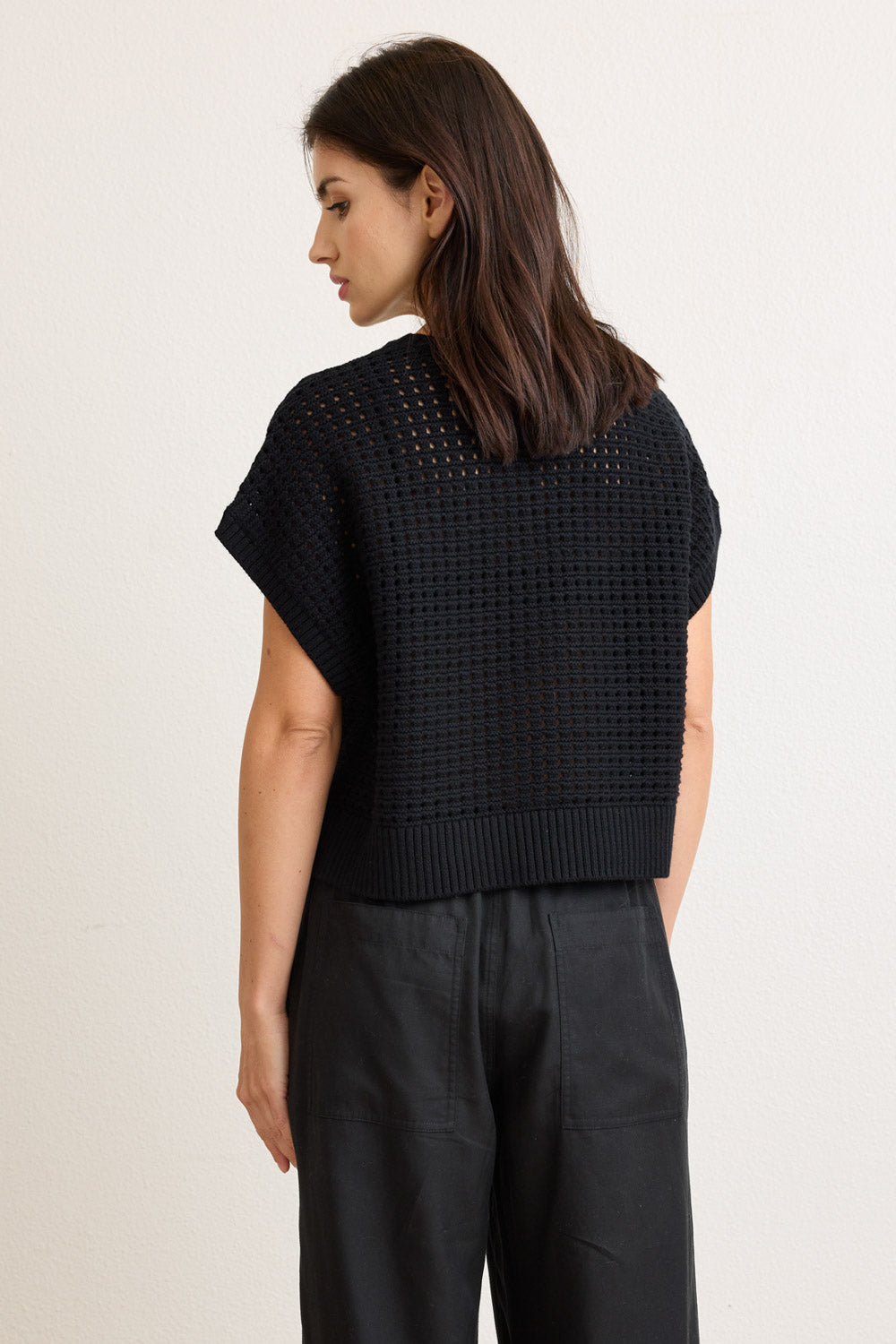 Harlowe Crochet Sweater