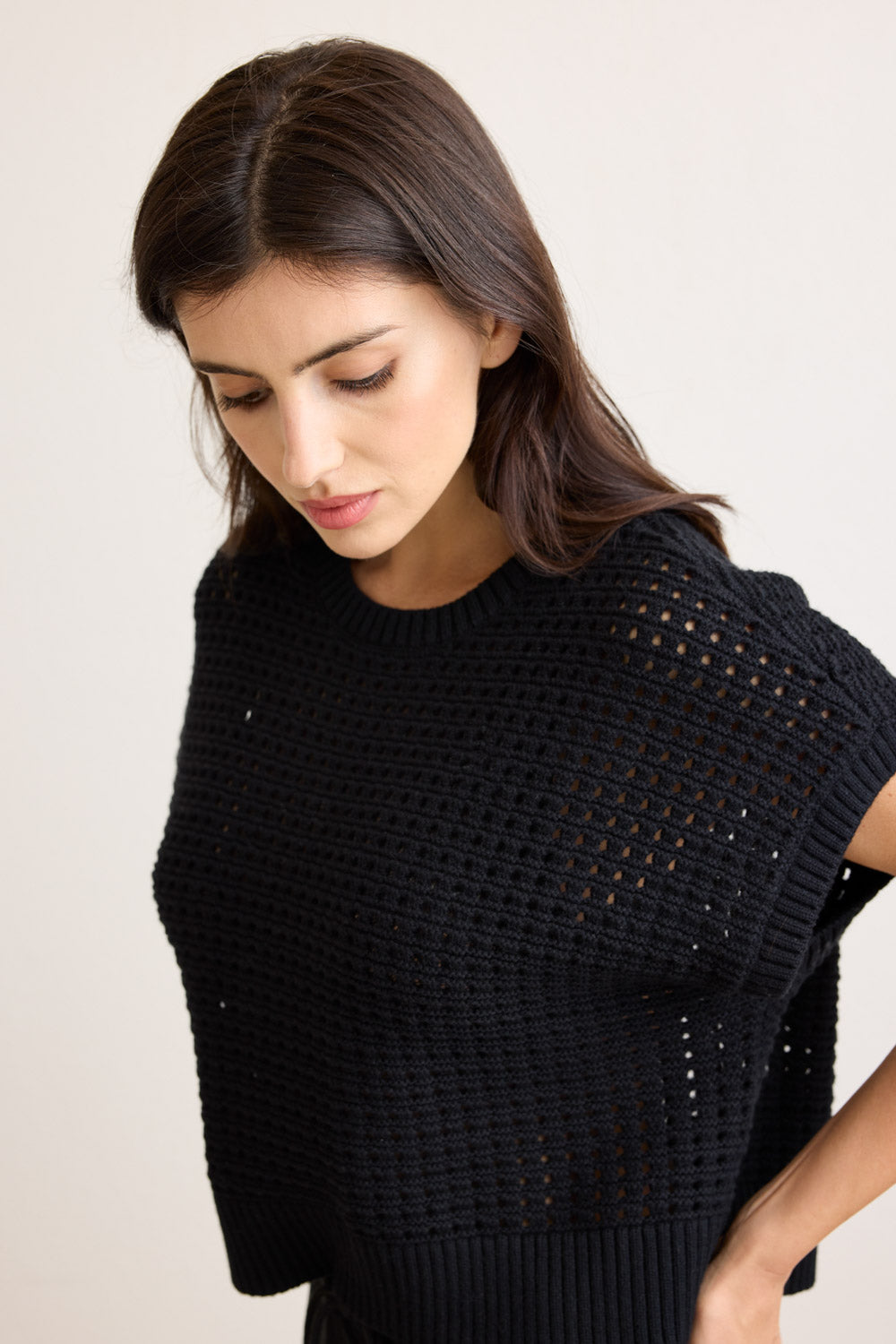 Harlowe Crochet Sweater