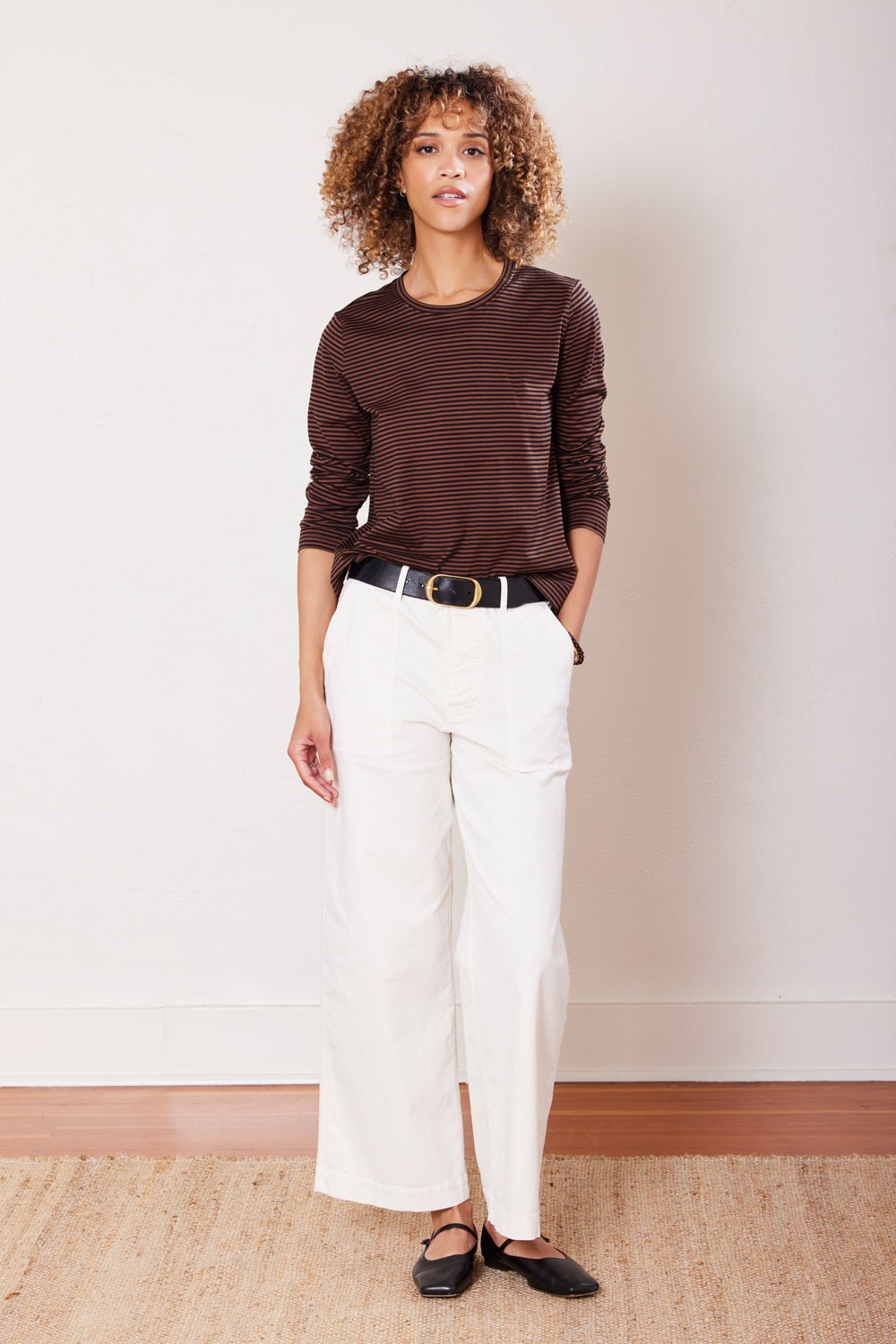 Ivy Stripe Tee - Not Monday