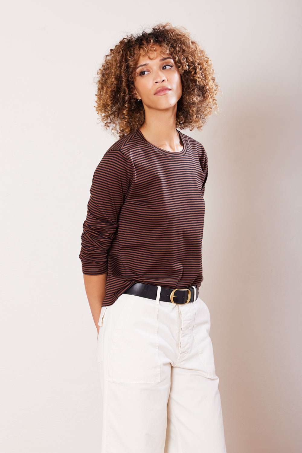 Ivy Stripe Tee - Not Monday