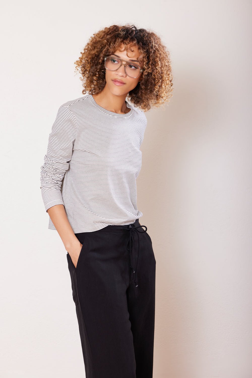 Ivy Stripe Tee - Not Monday