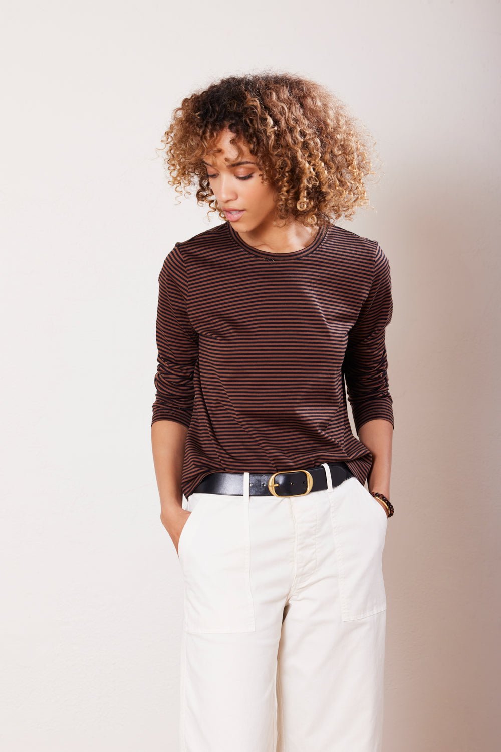 Ivy Stripe Tee - Not Monday