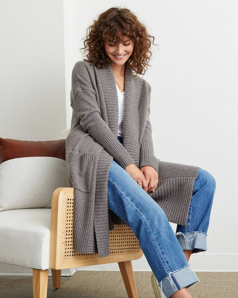 Finley Pure Cashmere Cardigan - Not Monday