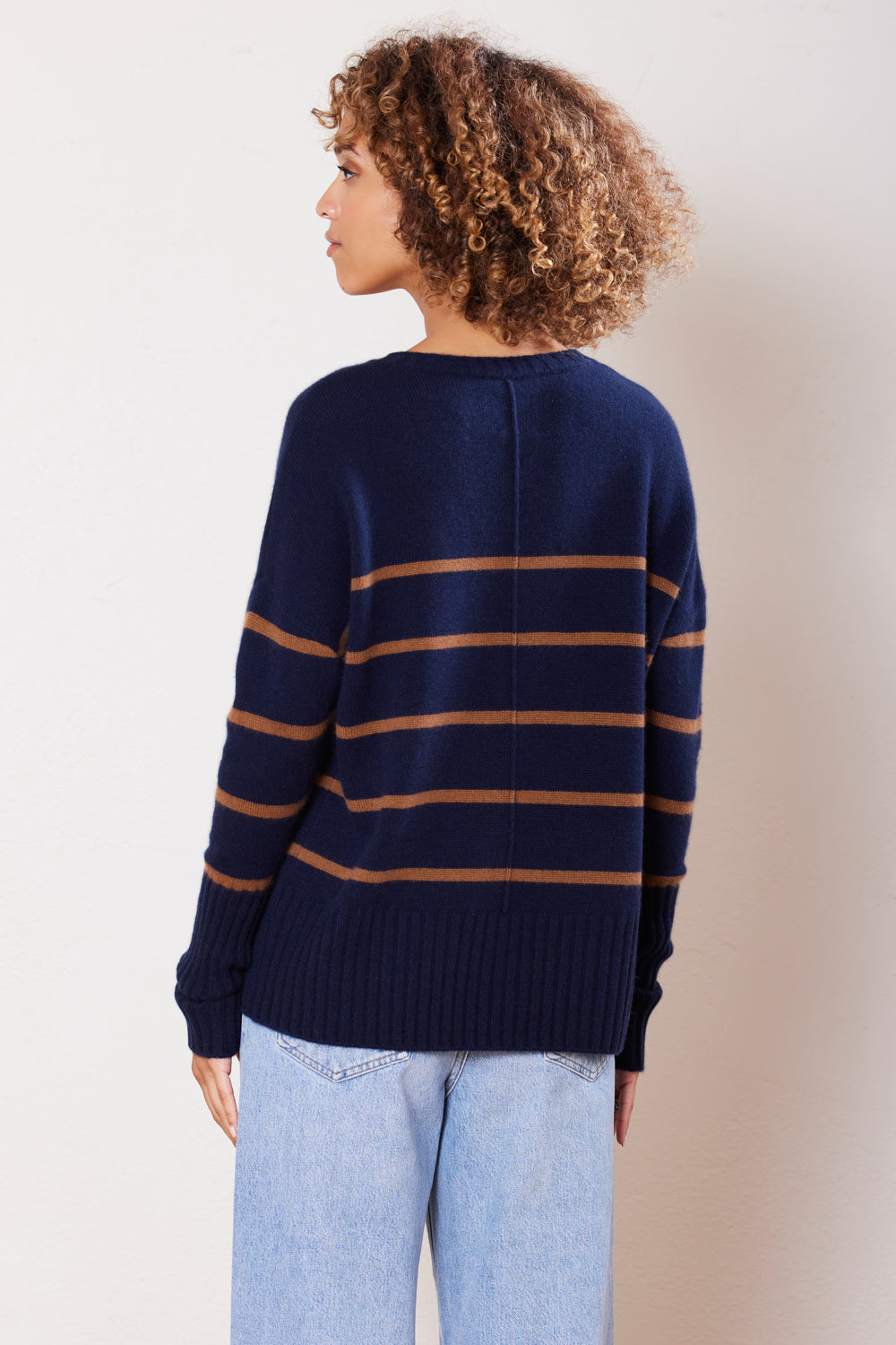 Ella Cashmere Boyfriend Sweater