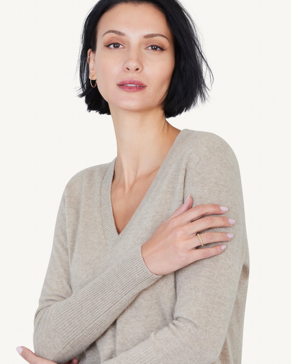 Ava Cashmere V - neck - Not Monday