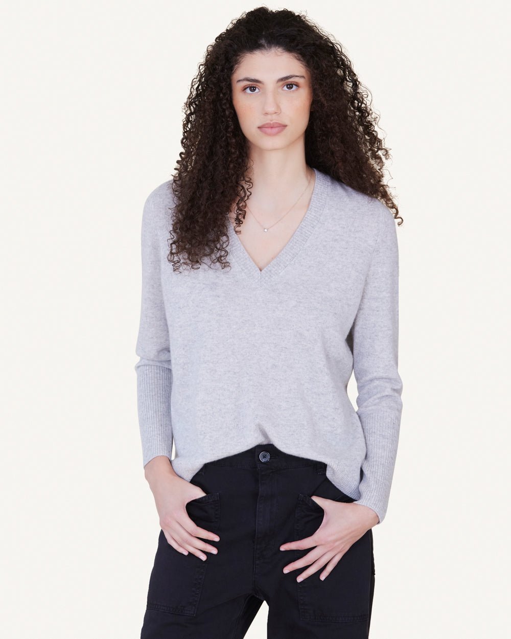 Ava Cashmere V - neck - Not Monday