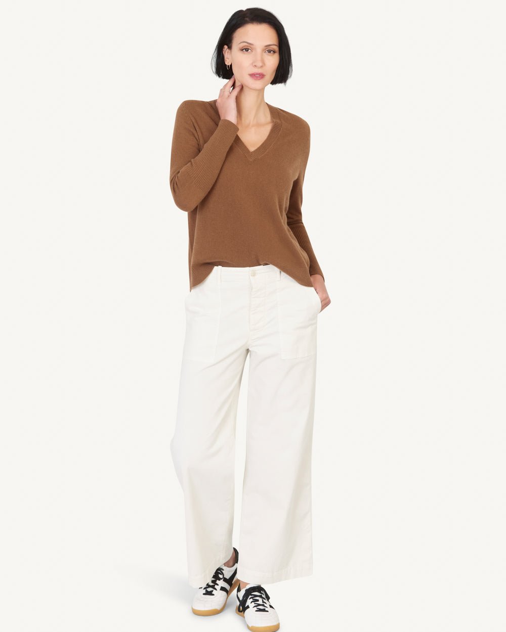 Ava Cashmere V - neck - Not Monday