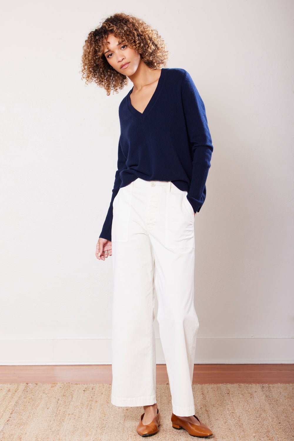 Ava Cashmere V - neck - Not Monday