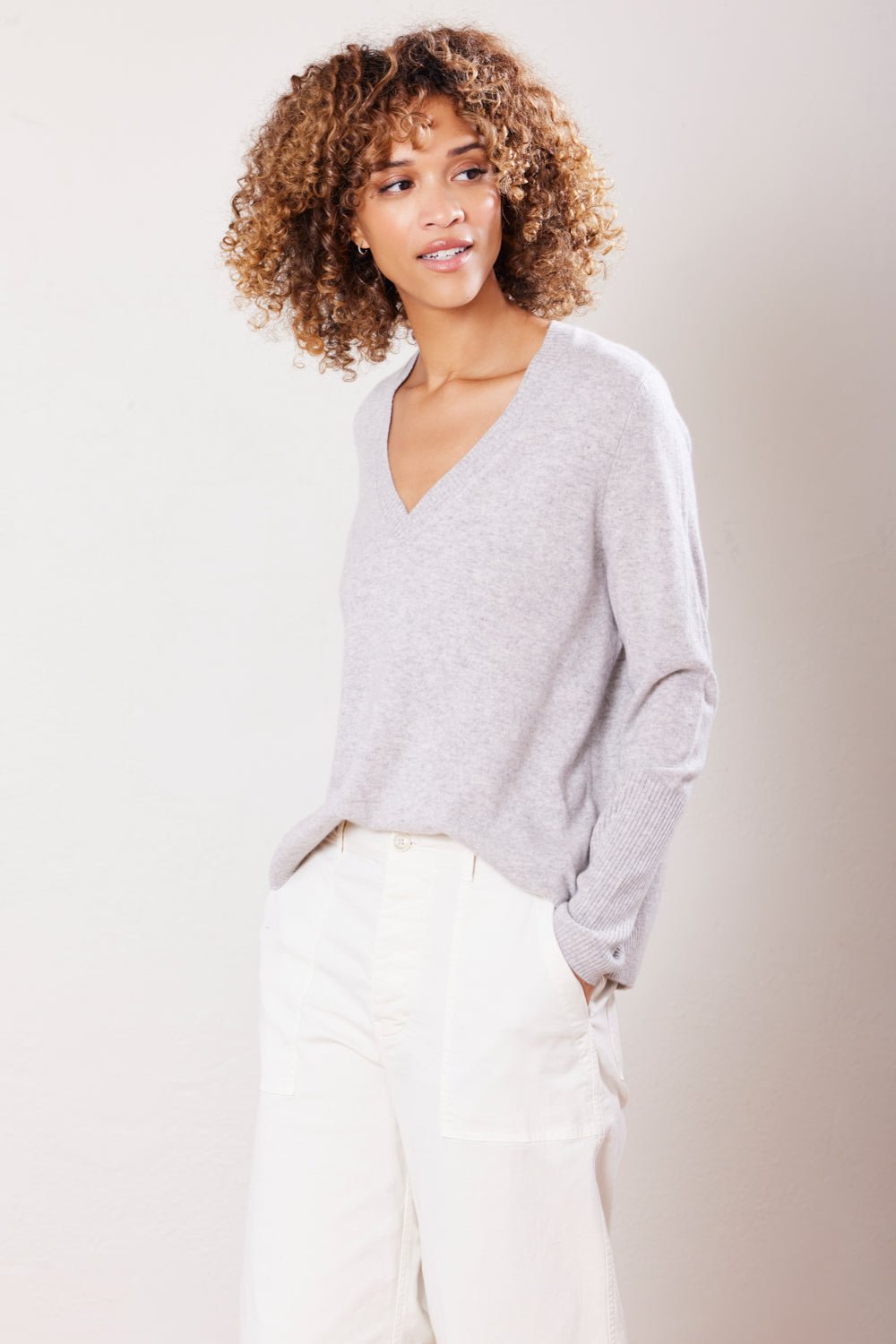 Ava Cashmere V - neck - Not Monday