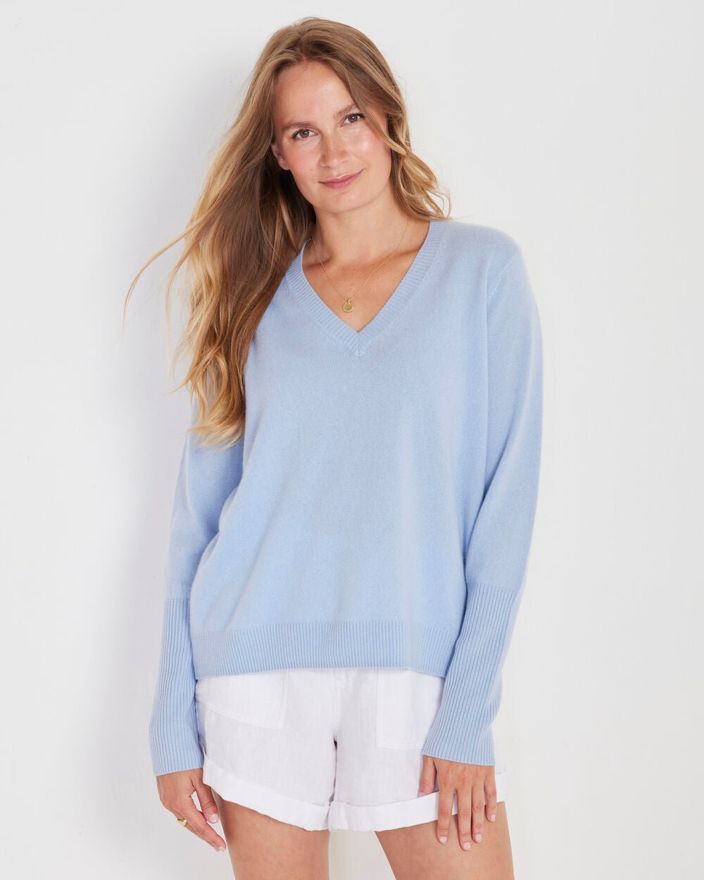 Ava Cashmere V - neck Archive Sale - Not Monday