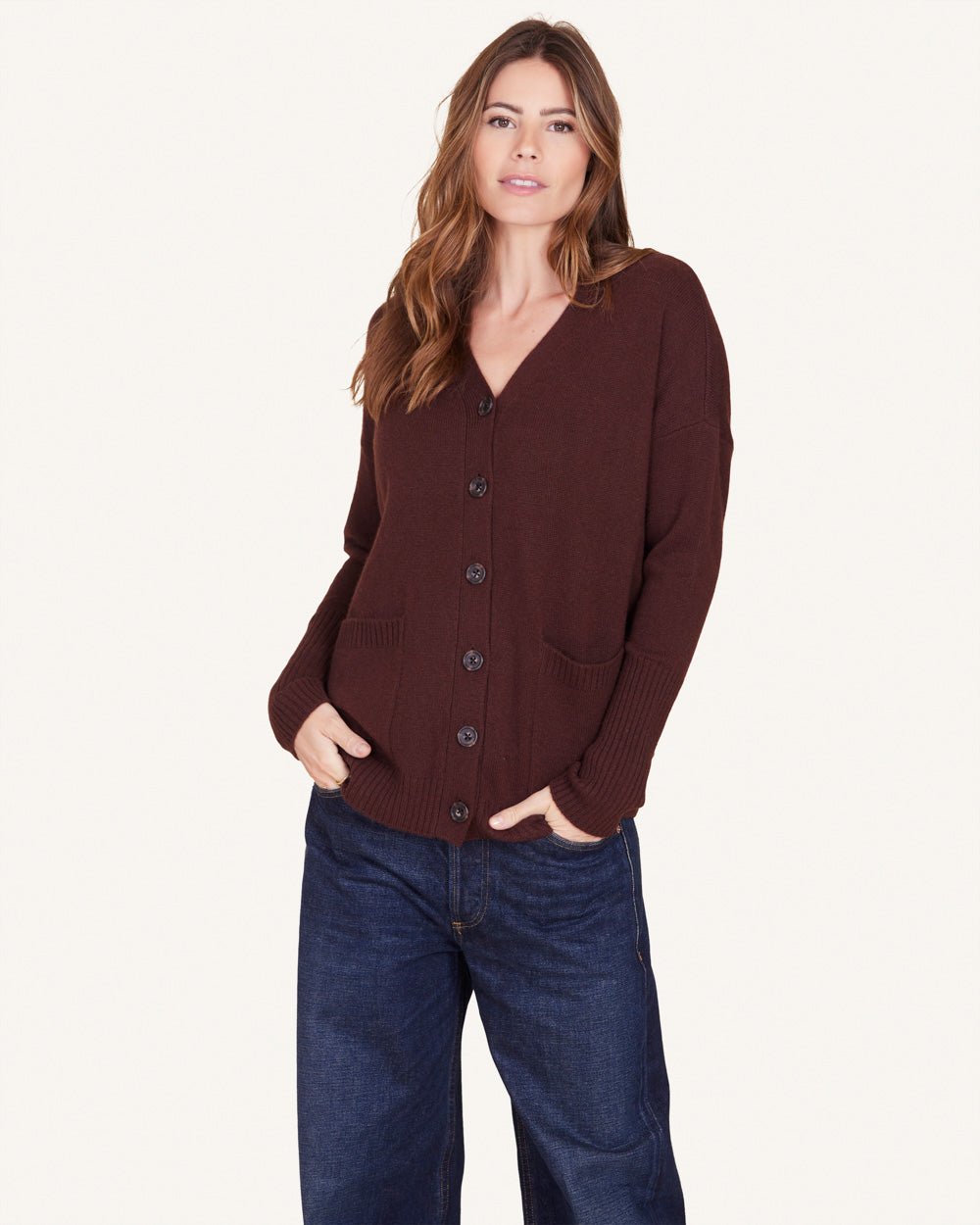 Campbell Cashmere Cardigan - Not Monday