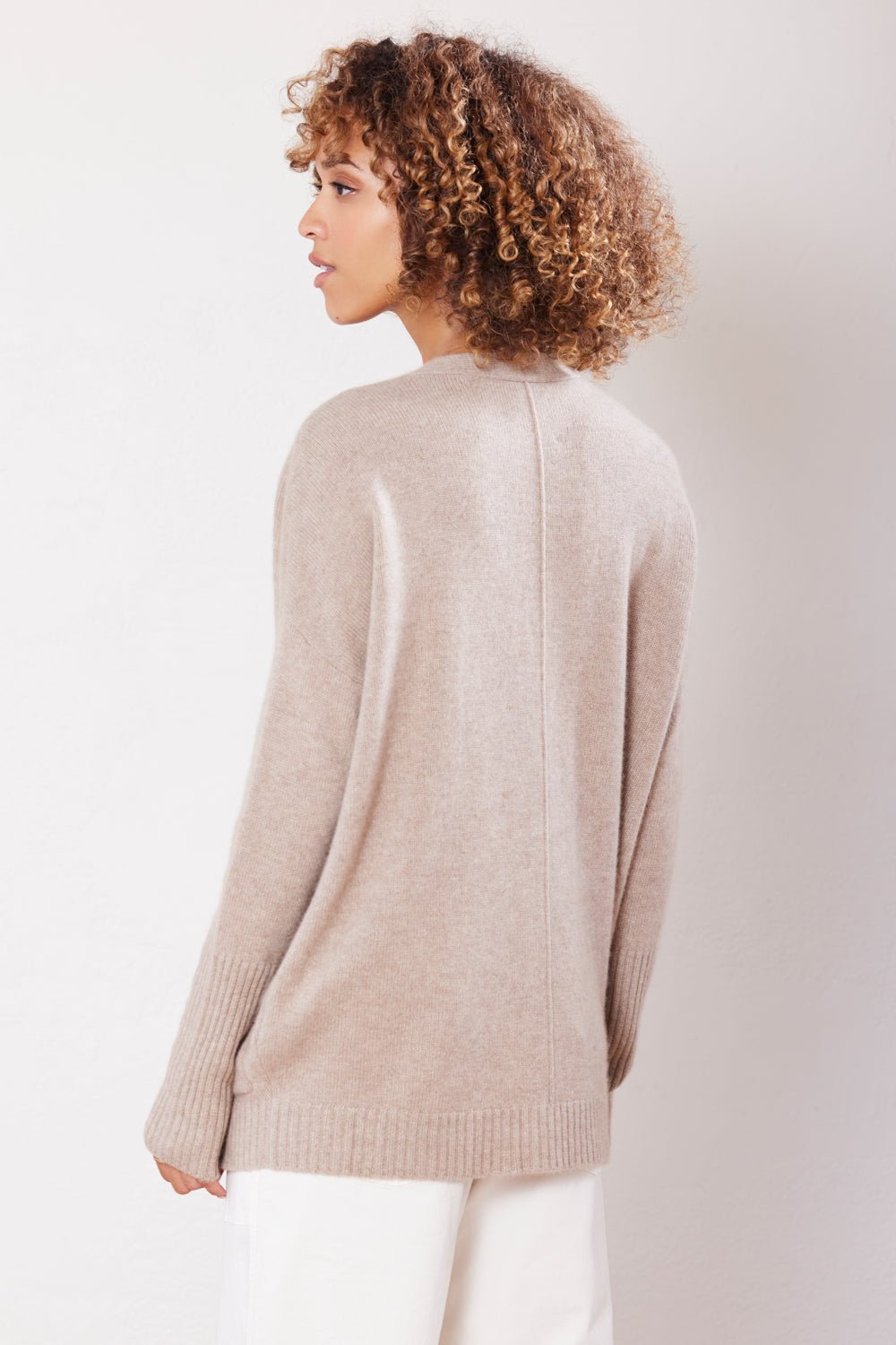 Campbell Cashmere Cardigan - Not Monday