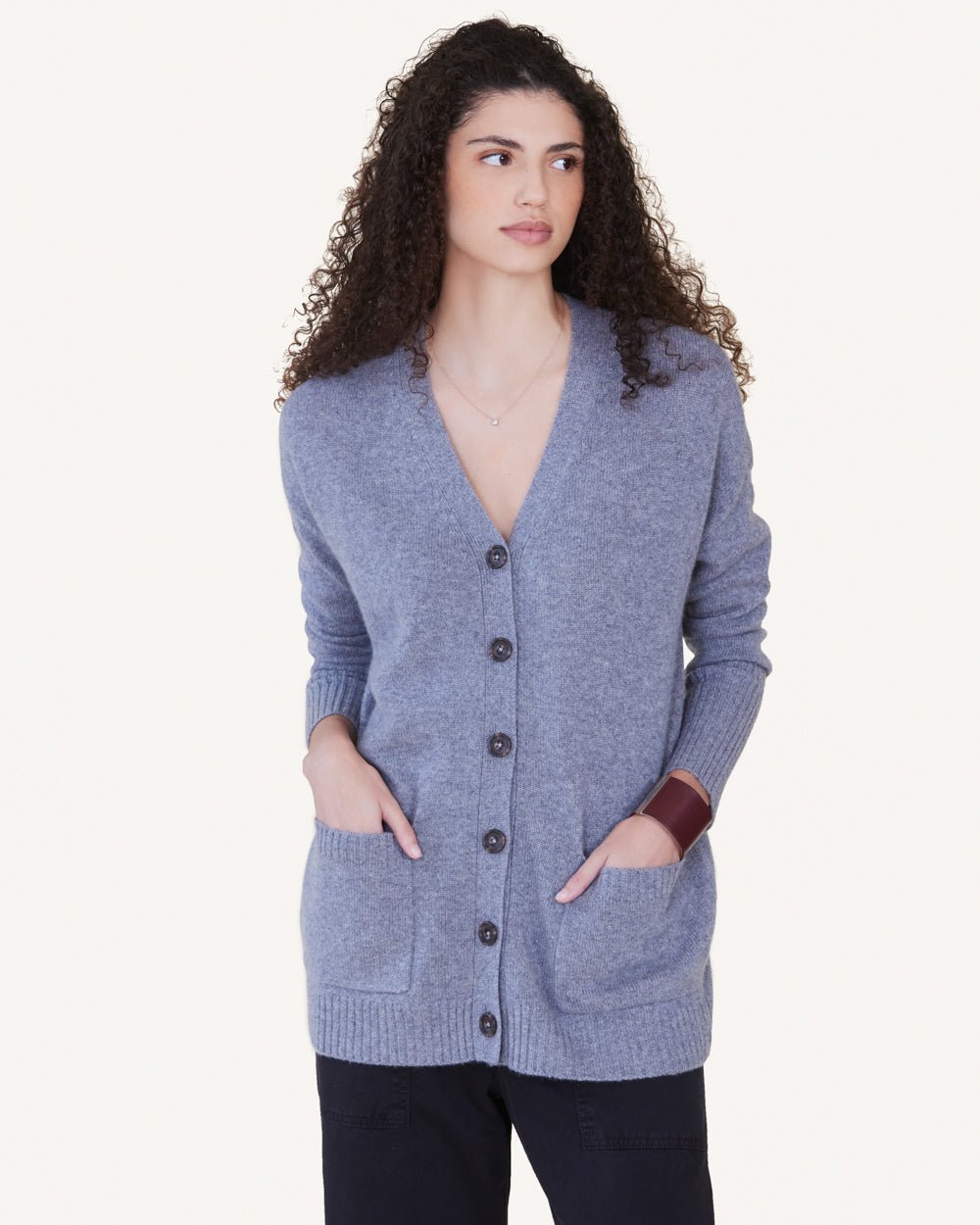 Campbell Cashmere Cardigan - Not Monday