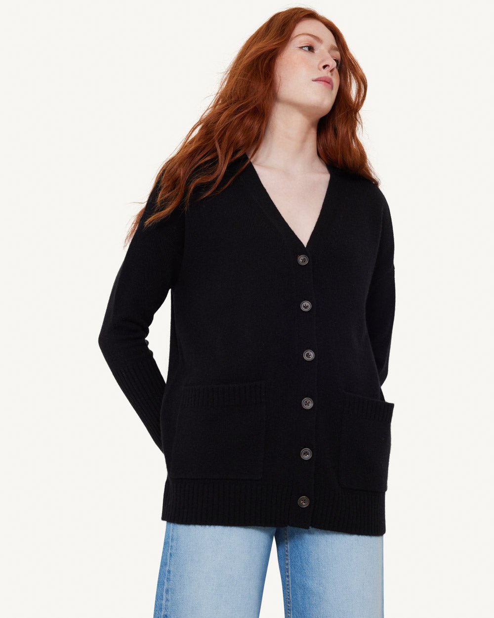 Campbell Cashmere Cardigan - Not Monday