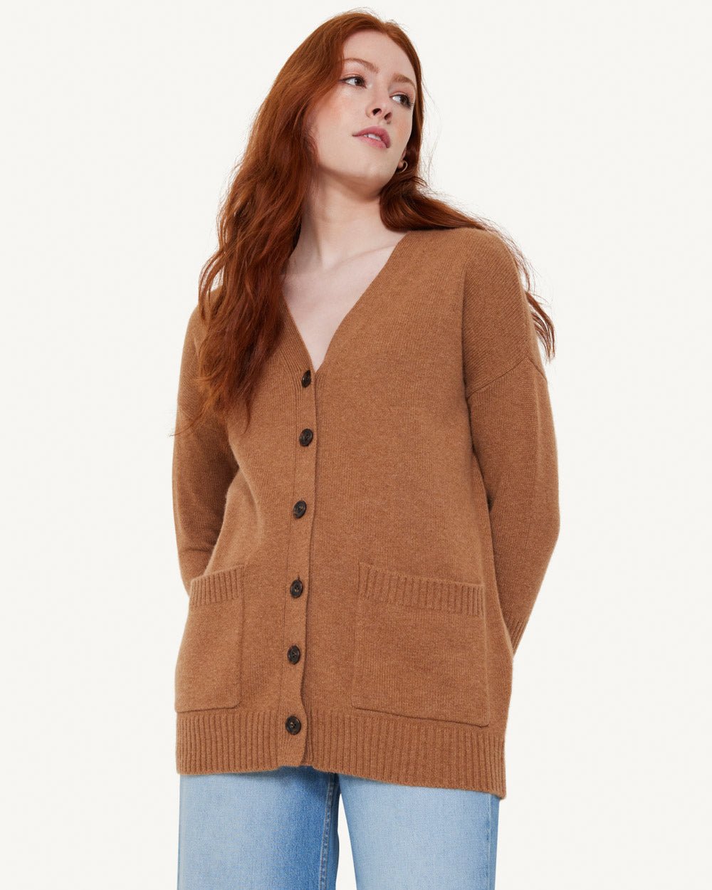 Campbell Cashmere Cardigan - Not Monday