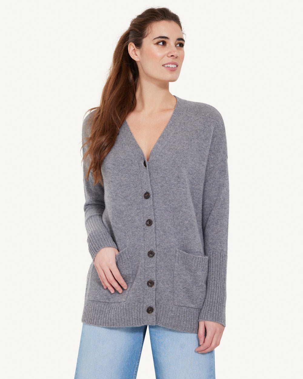 Campbell Cashmere Cardigan - Not Monday