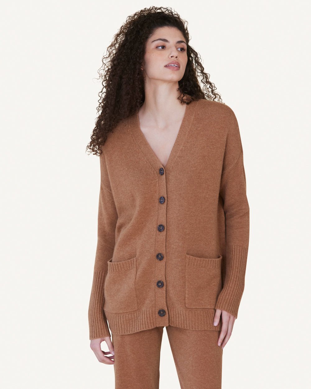 Campbell Cashmere Cardigan - Not Monday