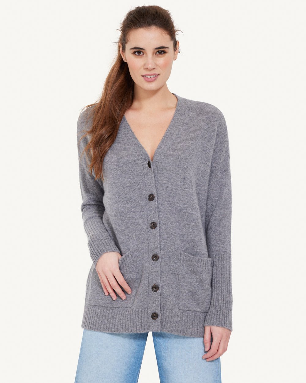 Campbell Cashmere Cardigan - Not Monday