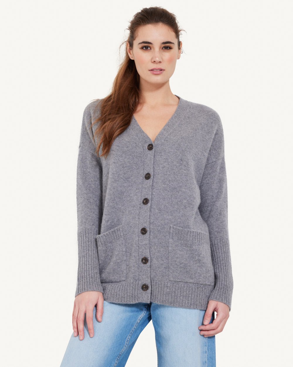 Campbell Cashmere Cardigan - Not Monday