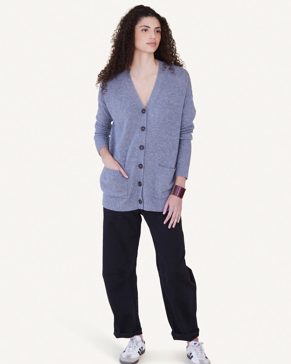 Campbell Cashmere Cardigan - Not Monday