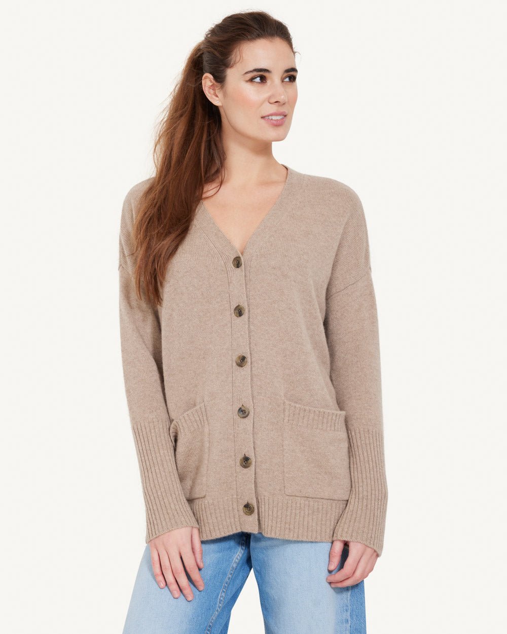 Campbell Cashmere Cardigan - Not Monday