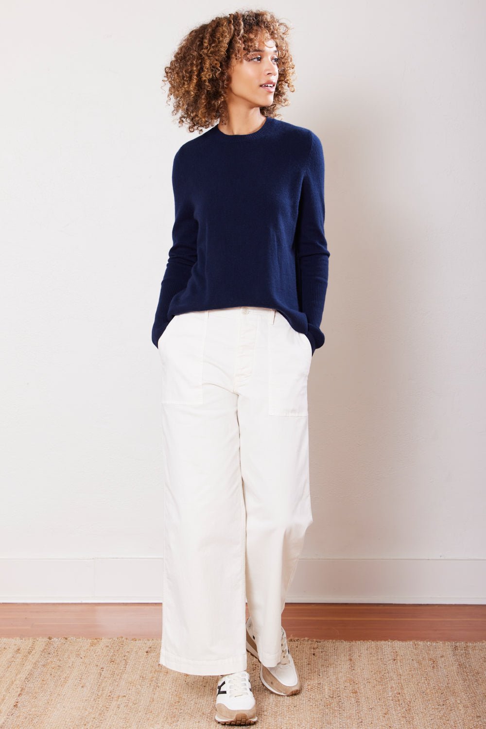 Chase Cashmere Crewneck. Not Monday.