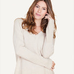 Ella Cashmere V - neck Sweater - Not Monday