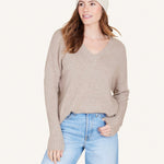 Ella Cashmere V - neck Sweater - Not Monday