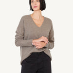 Ella Cashmere V - neck Sweater - Not Monday