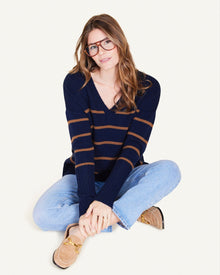 Ella Cashmere V - neck Sweater - Not Monday