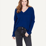 Ella Cashmere V - neck Sweater - Not Monday