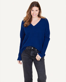 Ella Cashmere V - neck Sweater - Not Monday