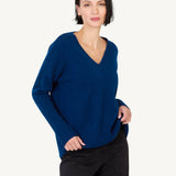 Ella Cashmere V - neck Sweater - Not Monday