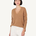 Ella Cashmere V - neck Sweater - Not Monday