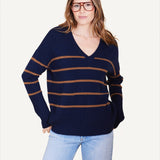 Ella Cashmere V - neck Sweater - Not Monday