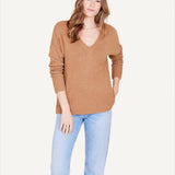 Ella Cashmere V - neck Sweater - Not Monday