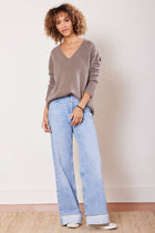 Ella Cashmere V - neck Sweater - Not Monday