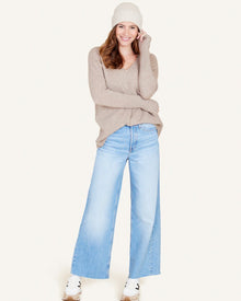 Ella Cashmere V - neck Sweater - Not Monday