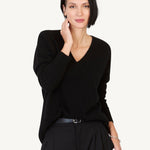 Ella Cashmere V - neck Sweater - Not Monday