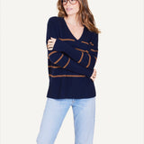 Ella Cashmere V - neck Sweater - Not Monday