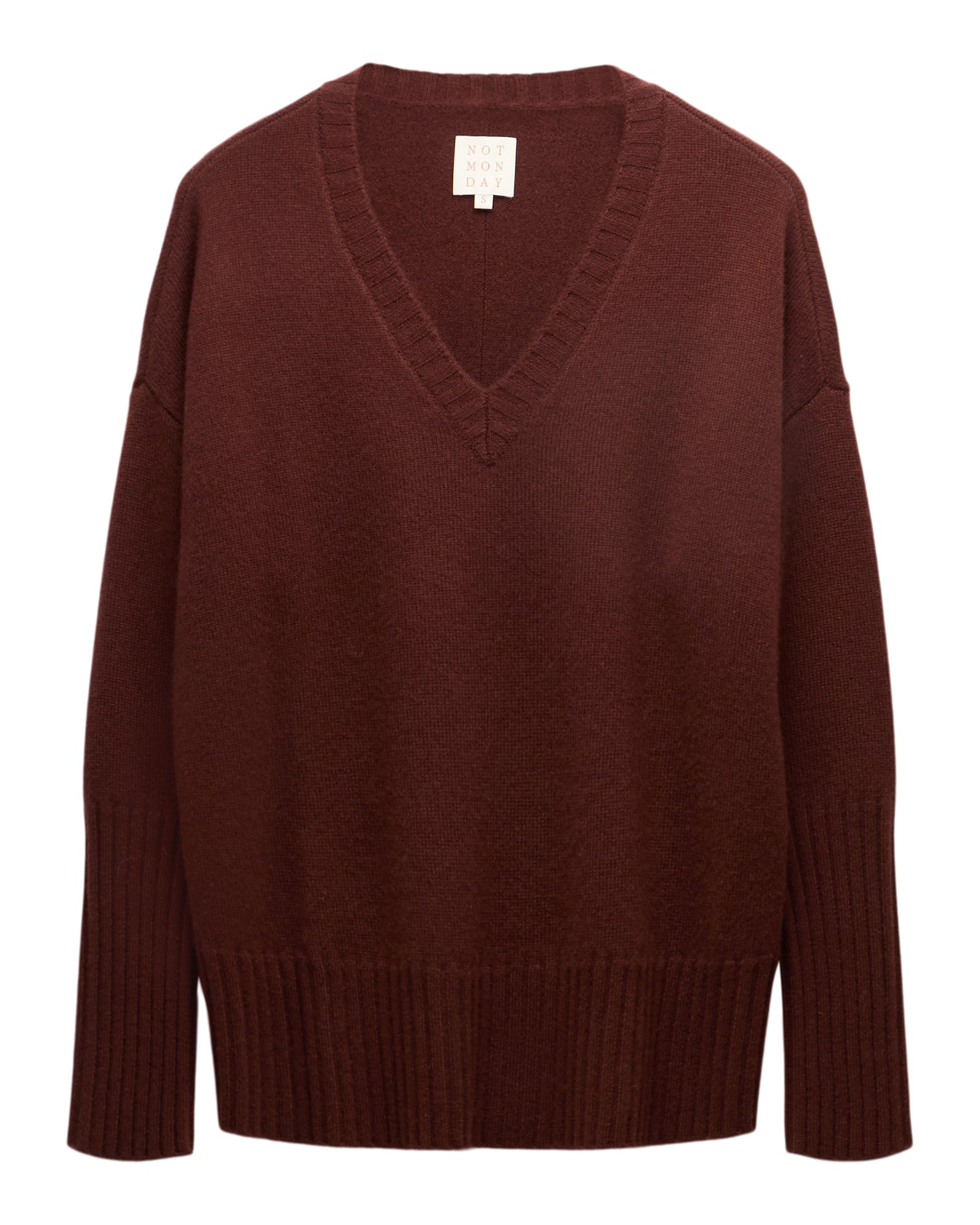 Ella Cashmere V - neck Sweater - Not Monday