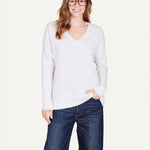 Ella Cashmere V - neck Sweater - Not Monday