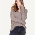 Ella Cashmere V - neck Sweater - Not Monday